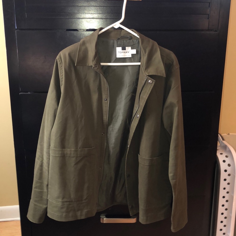 Men’s Topman army jacket size medium